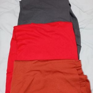 Solid Leggings Lot TC2